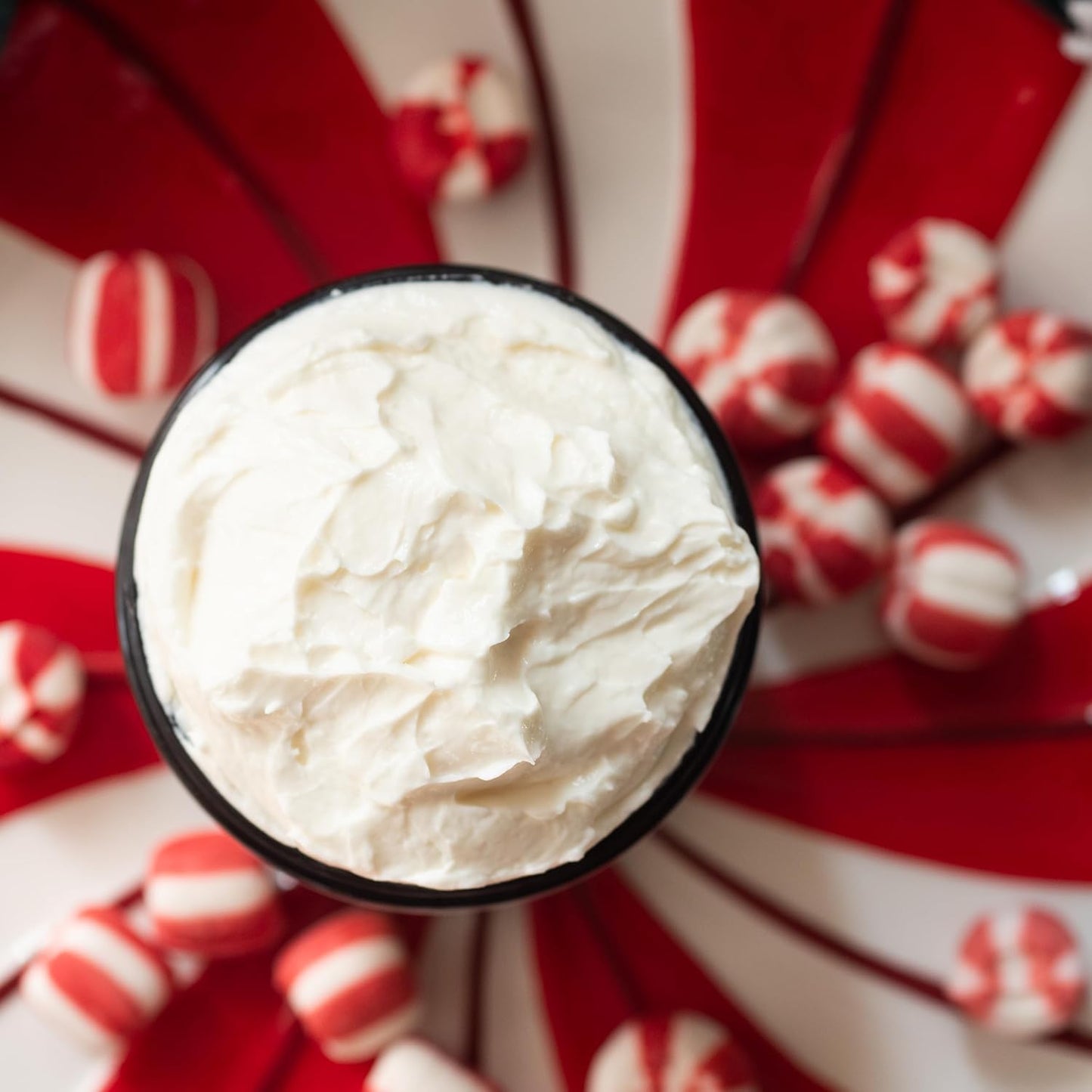 Peppermint Vanilla Body Butter - Natural Lotion for Women with Shea Butter & Jojoba Oil - Non-Greasy Whipped Body Lotion for Dry Skin - Vanilla Scented Peppermint Body Lotion