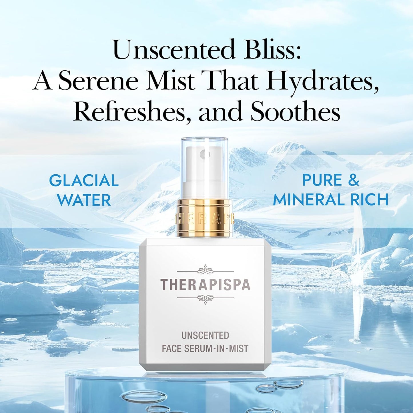 Face Serum-In-Mist – Glow-Boosting Face Mist & Spray Serum with Niacinamide, Panthenol & Hyaluronic Acid for Smoothing & Hydrating Skin (Vitamin, 2.0 fl oz)