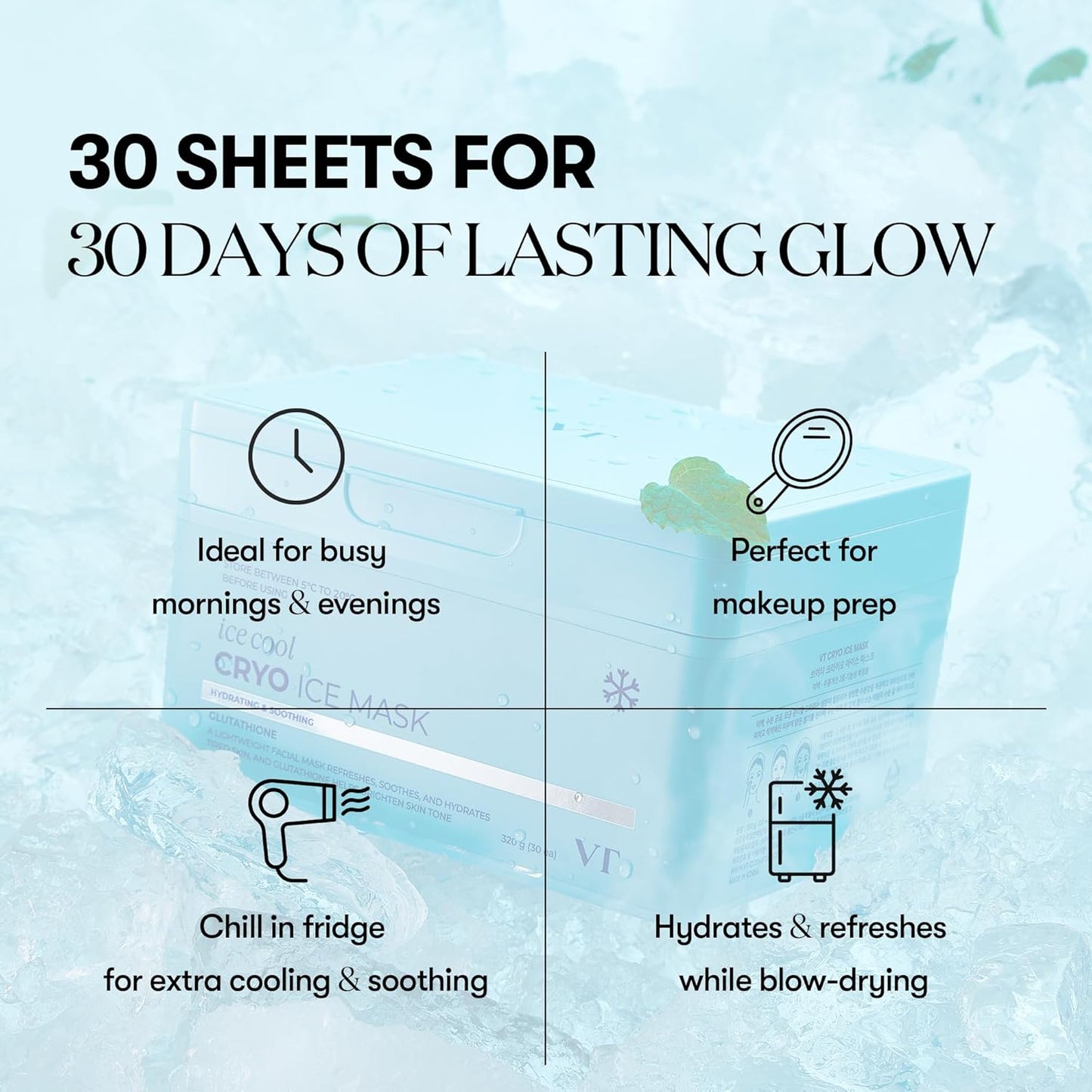 VT COSMETICS Mask Sheets (Cryo Ice Mask)