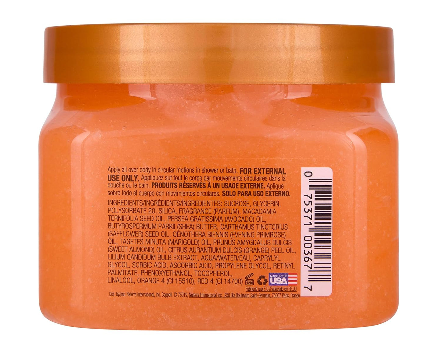 Tree Hut Sunkissed Poppy Shea Sugar Scrub | Exfoliating Body Scrub Removes Dead, Dry Skin for a Soft & Hydrated Feel | Nourishing Essential Body Care | 18 fl oz.