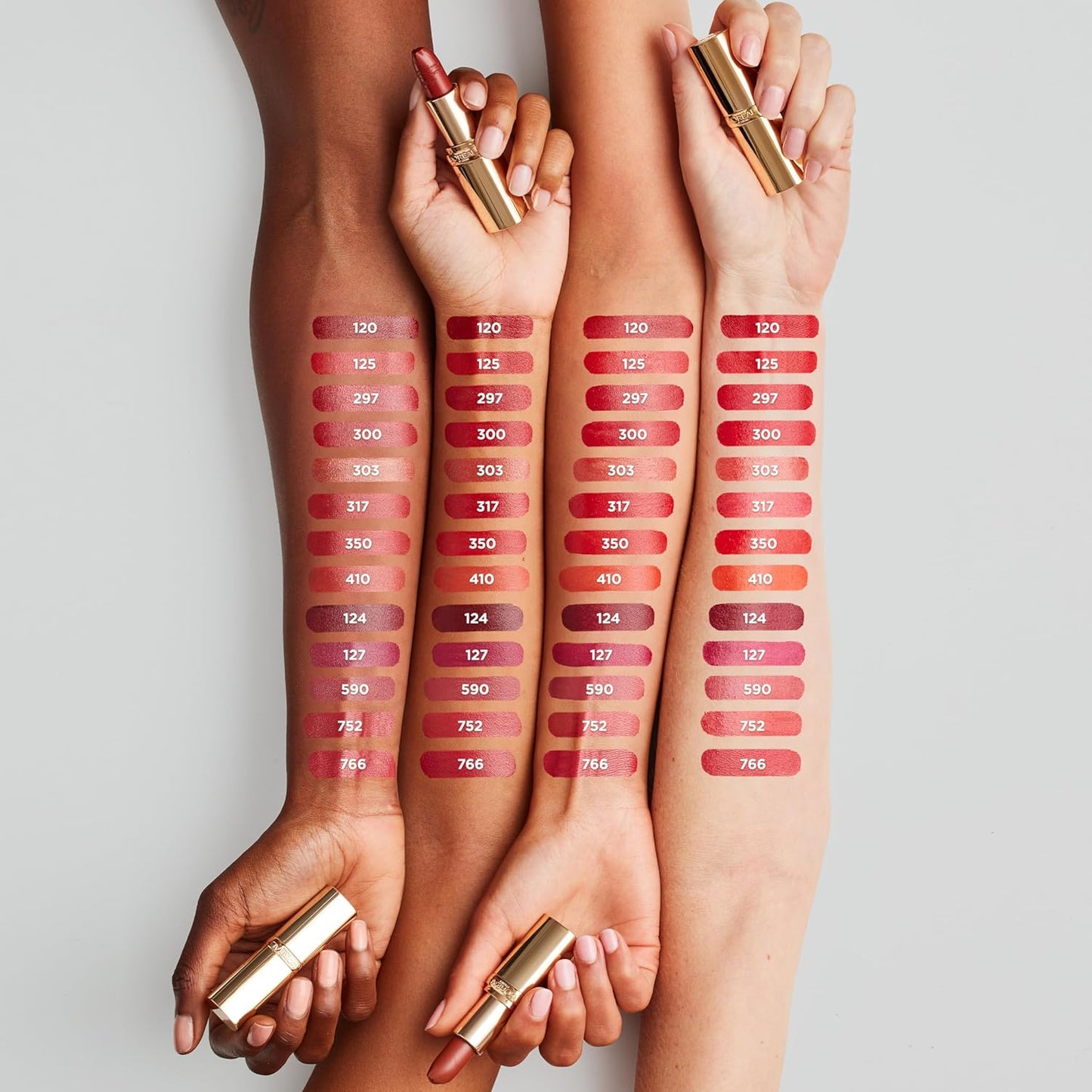 L'Oreal Paris Colour Riche Original Creamy, Hydrating Satin Lipstick with Argan Oil and Vitamin E, Blushing Berry , 1 Count