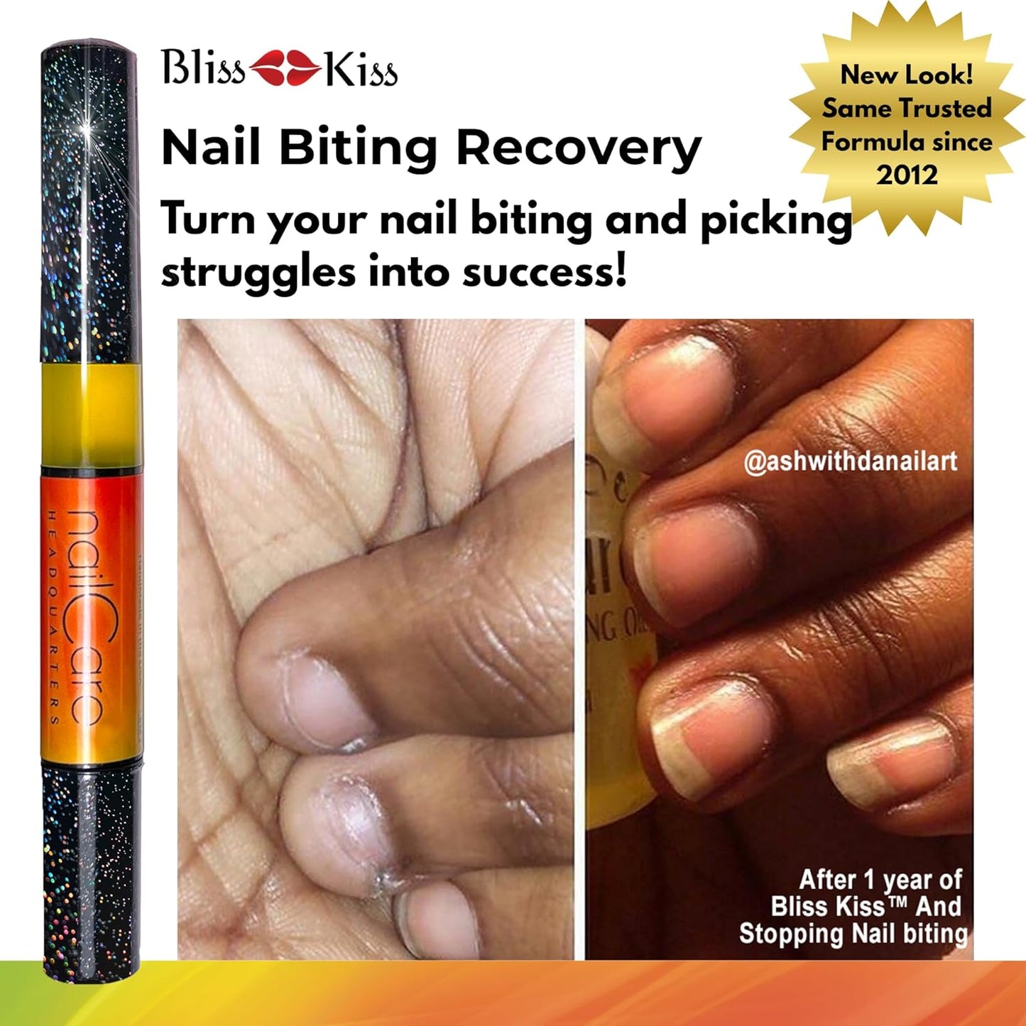 Nail Care Headquarters Simply Pure Cuticle Oil Pen for Nails - Nail Strengthener & Growth Oil and Serum Support for Damaged Nails, Hangnails w/Jojoba cuticle oil—Bali Mango Fragrance