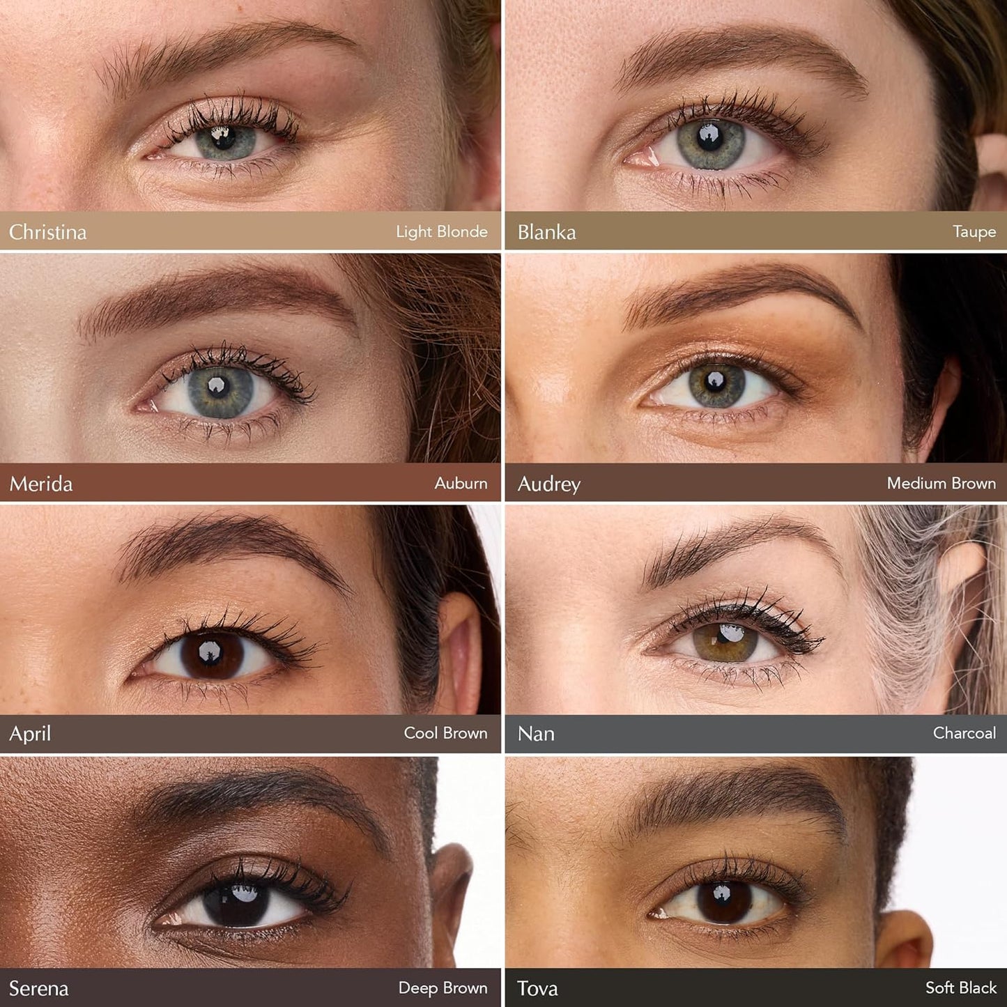 Thrive Causemetics Infinity Waterproof Eyebrow Pencil, Retractable Brow Pencil with Hyaluronic Acid & Shea Butter, Dual Ended Eyebrow Brush Spoolie, Fine Tip, Vegan & Cruelty Free, Blanka (Taupe)