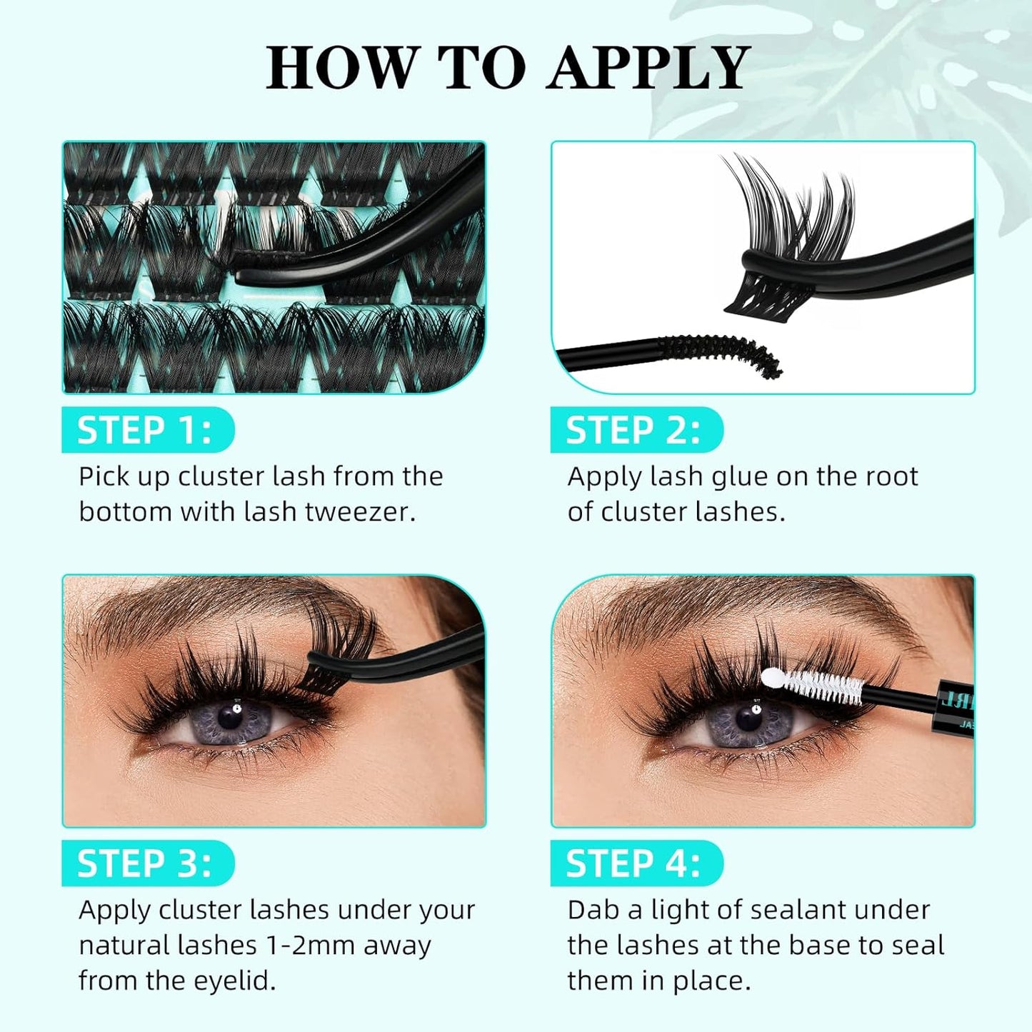Lash Clusters Wet Look 168Pcs Eyelash Cluster Ultra-Thin Lash Band Eyelashes Extensions Spiky Anime Wide Span Lashes(Tulip,C-18mm)
