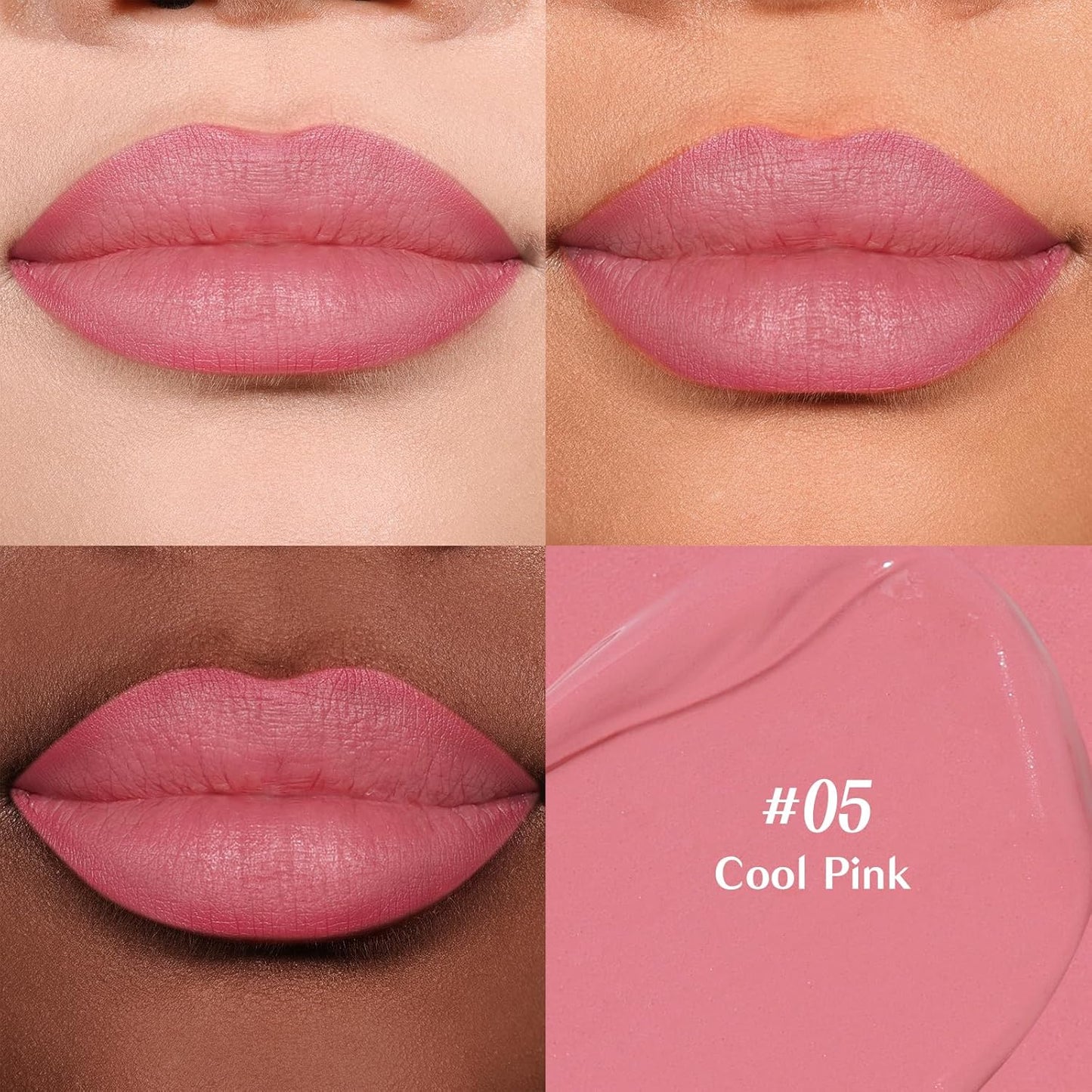 2-IN-1 Lip Liner and Lip Stain, High Pigmented Long Lasting Velvet Lip Tint, Well-Defined Lipliner, Weightless Waterproof Not Animal Tested, Matte Finish Makeup