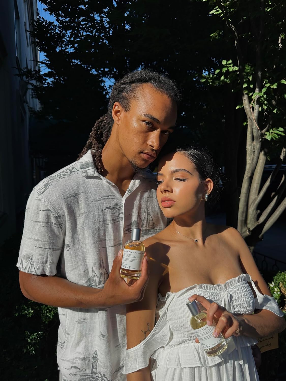 Twist Elements No. 76 - Inspired by E. Molecule 01, Long-Lasting Perfume for Women & Men, Vegan, Clean Ingredients, Cedarwood & Musk Unisex Fragrance – Spray 100 ml | 3.4 fl. oz